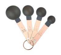 4 Pieces Measuring Spoons/Cups Kitchenware Stainless Steel Teaspoon Utensil for Liquid Dry Ingredients Cups and Spoons Set Cute