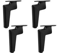 4 Pieces Metal Furniture Cabinet Legs - Wardrobe Foot, 11.5cm 14.5cm 17.5cm, Load Bearing 1000kg, With Screws, Easy Installation, For Home DIY Projects TV, Sofa Feet Furniture Legs