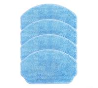 4 Pieces Microfiber Mop Cloth Replacement for For cecotec For Conga 999 Robot Vacuum Cleaner for Maintaining Clean Floors with Material