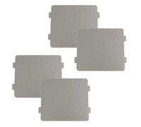 4 Pieces Microwave Wave Guide Cover, Protection Plate Mika Compatible with Bosch for Whirlpool for Electrolux for Candy Brands and Models