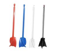 4 Pieces Mixing Paddles Paint Drill Attachment Paint Mixers for Garden Home Mixing Multi