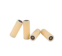 4 Pieces Nylon Polyamide Rollers 35 mm diameter 100 mm wide 8 mm bearing Precisely Machined in the EU(35-100-8)