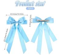 4 Pieces Of Bow Streamer Hairpin, Simple And Versatile Hair Accessories, Cute And Sweet Hairpin, Hairstyle Accessories.