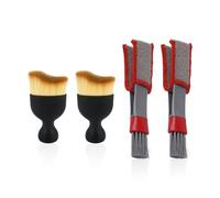 4 Pieces Of Car Interior Cleaning Brushes, Car Cleaning Tools, Air Conditioning Outlet Dust Removal Brush, Car Accessories