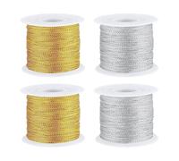 4 Pieces Of Decorative Rope, Rope For Handicrafts, Rope For Gift Wrapping, Rope For Jewelry Beads, Label Lanyard