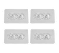 4 Pieces of Non-Marking Patches, Bathroom Shelves Without Diamonds, Shower Shaver Holder, Shower Box Suction, Bathroom Organizer, Black Shower Rack, Bathroom Accessories