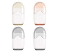 4 Pieces of Pencil Sharpener with Eraser, Student Stationery, School Supplies, Portable Pencil Sharpener, Pencil Accessories.