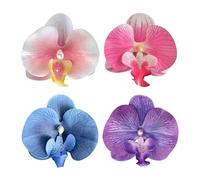 4 Pieces Of Phalaenopsis Hairpins, Broken Hair Bangs Hairpins, Photo Props, Stage Party Hair Accessories, Cute And Sweet Headdress.