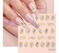 4 Pieces Of Pink Embossed Nail Stickers, 3D Three-Dimensional Shape, With Adhesive And Easy To Paste, Suitable For Nail Decoration, Diy Nail Art Design.