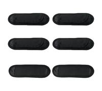 4 Pieces Of Removable Shoulder Strap Pads, 2 Pieces Of Straight-Through Shoulder Strap Pads, Shoulder Pad Backpack, Replacement Shoulder Pads, Shoulder Strap Backpack Accessories