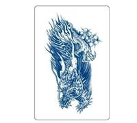 4 Pieces Of Semi-Permanent Herbal Tattoo Stickers Juice Non-Reflective Tattoo Stickers
