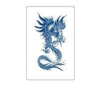4 Pieces Of Semi-Permanent Herbal Tattoo Stickers Juice Non-Reflective Tattoo Stickers