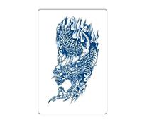 4 Pieces Of Semi-Permanent Herbal Tattoo Stickers Juice Non-Reflective Tattoo Stickers