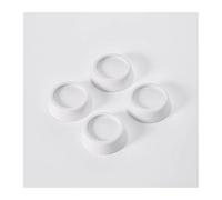 4 Pieces Of Washing Machine Anti Rubber Sliding Pads, Shock-absorbing Foot Pads, Universal Furniture Foot Pads, Floor Protectors(White)