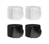 4 Pieces Of Wrist Straps, Breathable Wrist Sheaths, Simple Solid Color Wrist Straps, Unisex, Sports And Fitness Wrist Straps