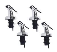 4 Pieces Oil Bottle Stopper Wine Bottle Pourer Liquor Dispenser Plug Cap