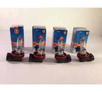 4 Pieces OSRAM H11 12V 55W 64211 L+ Bulb Car Lamp Halogen Lamp PGJ19-2