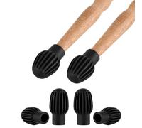 4 Pieces/pack Drum Mute Drum Dampener Silicone Drumstick Silents Practice Tip Percussions Mute Protector Replacements Drumstick Practice Aids