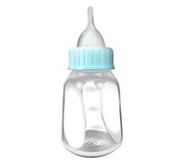4 Pieces Pet Feeding Bottles Kit Newborn Small Animal Milk Bottle For Kitten Puppy Nursing Nipple Cleaning Brush 4oz