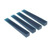 4 Pieces Piano Tuning Mutes Rubber Mutes for Piano Tuning Tool Blue