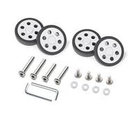 4 Pieces Practical Luggage Replacement Set 360 Degree Rotation Installation Quiet Rolling Luggage