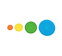 4 Pieces Quick Yo-Yo Makers Fabric Flower Templates DIY for an Easy Yo-Yo Quilt