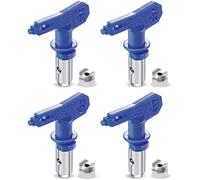 4 Pieces Reversible Spray Tips Reversible Airless Paint Sprayer Nozzle Tips Airless Paint Spray Guns Airless Sprayer Spraying Machine Parts for Homes Buildings Decks or Fences, Model 215,315,417,523