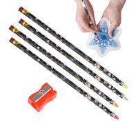 4 Pieces Rhinestone - Pen Tool for Gemstone Decoration with Lace Sharpener | DIY , Handmade Accessories, Precision Working, and Salon Use