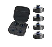 4 Pieces Set Car Jack Pad Compatible Fits Tesla Models S, 3, X and Y - Supplied in storage bag by U.S PRO