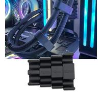 4 Pieces Set CPU Liquid Coolers Tube Combs for Tube Diameter Up to 11mm/0.43inch for Aio Radiator Tubes Comb for CORSAIR (15mm)