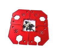 4 pieces/set for Voron 2.4 4Z Axis Belt Cover Plate Set, Red for Aod-ized CNC Process - 3D Printer Parts