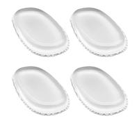 4 Pieces Silicone Makeup Sponge Silicone Makeup Blender Washable Premium Quality Gel Foundation Makeup and Puff for Liquid Primer Foundation Cream Contour or Concealer