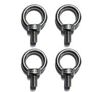 4 Pieces Stainless Steel 316 Lifting Eye Bolt 8mm M8 Marine Grade