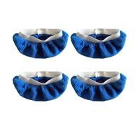 4 Pieces Steams Mop Pad for Handheld Steams Washable Microfiber Cloths for Kitchen Bathroom Steams Mop Pad
