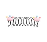 4 Pieces Stretchable Invisible Hair Clips, U Shape Hair Finishing Fixer Comb For Kids, Stretchable Invisible Hairs Clips For Thin Hairs, Finishing Fixer Side Combs, Strong Hold For Bun, Bangs, Styling
