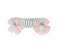 4 Pieces Stretchable Invisible Hair Clips, U Shape Hair Finishing Fixer Comb For Kids, Stretchable Invisible Hairs Clips For Thin Hairs, Finishing Fixer Side Combs, Strong Hold For Bun, Bangs, Styling