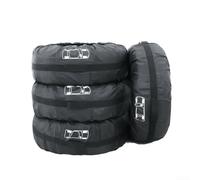 4 Pieces Tire Tote Carry Bags for SUV and Small Cars, Adjustable Size with Handles and Side Straps, Keeps Spare Wheels Protected and Clean (L)