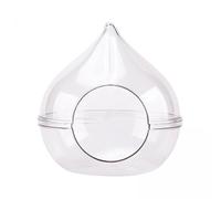 ＡＷＨＡＯ 4 Pieces Transparent Hamster House Cage Nester Bed Clear Dome with Minimalist Style for Cozy Resting suitable for syrian hamsters dwarf, 2 Pcs