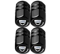 4 Pieces Tyre Valve Caps for Dacia Jogger Duster Spring Sandero Logan Lodgy Dokker Bigster,Car Tire Caps,Dust Caps for Car Tyres,Wheel Caps,Valve Caps Covers Replacement Accessories,Leak-Proof