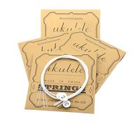 4 Pieces Ukulele String Nylon Ukulele 4 String Ukulele String Parts Accessories 21/23/26 Inch Ukulele Parts Replacement