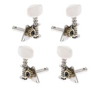 4 Pieces Ukulele Tuning Pegs Tuners Machine Heads for Ukulele 4 String Guitar