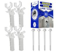 4 Pieces Washing Machine Transport Lock with Original Code 00636948 636948 for Bosch for Siemens - MADE IN EU - MONTERAL