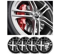 4 pieces Wheel Centre Caps for Alfa Romeo 50mm, Wheel Hub Covers Waterproof Dustproof Sunscreen Durable and Long Lasting Centre Hub Caps Rim