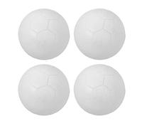 4 Pieces White Mini Replacement Balls Table Soccer 36mm Foosball machine