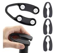 4 Pieces Wine Foil Cutter Wine Foil Remover Wine Rotary Foil Cutter Wine Bottle Foil Cutter Wine Bottle Opener Accessory for Removing Tin Foil from Wine Bottles