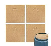 4 Pieces Worm Blanket For Composter, Worm Blanket Jute Fiber Mat, Degradable Jute Fiber Worm Blanket For Compost Bin, Worm Farm, Fits Many Worm Bin Bag, Keeps The Dark, Moist, Warm