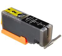 4 PIGMENT BLACK Compatible PGI-580XXL PGBK Printer Ink Cartridges for Pixma TR7550, TS6151, TS6251, TS6350, TS6351, TS705, TS8152, TS8251, TS8252, TS9550, TS9551, TS9551C | PGI-580PGBK XXL