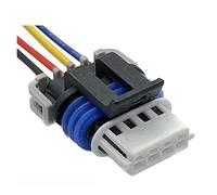 4 Pin 15413116 Intake Air Temperature Pressure Sensor Plug Harness Waterproof Electrical Connector Compatible With B~W Toy~ta Nissn