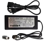 4-Pin 24V 3A AC/DC Adapter Compatible with Canon PA-14U PA-14E MG1-4558 5039 4892 imageFORMULA 300P DR-2020U DR-1210C DR-M260 DR-M160 DR-M140 ScanFront 330 400 CanoScan 9950F Scanner 2A Power
