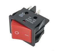 4 Pin 30A 250VAC Power Switch for Welding Machine and Electric Heater Red Button On Off Control with IP65 Flame Retardant Nylon Housing (1PCS)